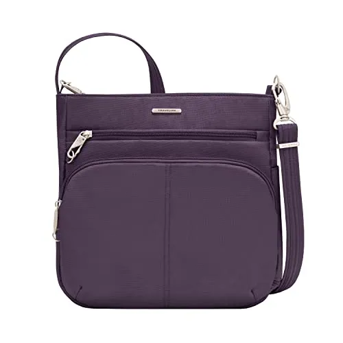 [Travelon] クロスボディバッグ Anti-theft Classic North/South Crossbody Bag パープル