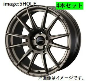 【個人宅発送可能】 ウェッズ Weds 18X9.5J +45 5穴 PCD114.3 EJ-BRO2 ホイール 4本セット WEDS SPORT SA62R ウェッズ スポーツ エスエーロクニーアール (41796)