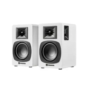 オーディオテクニカ パワードブックシェルフスピーカー AT-SP3X WH ホワイト ATSP3XWH ※正規代理店 (納期目安3週間~)