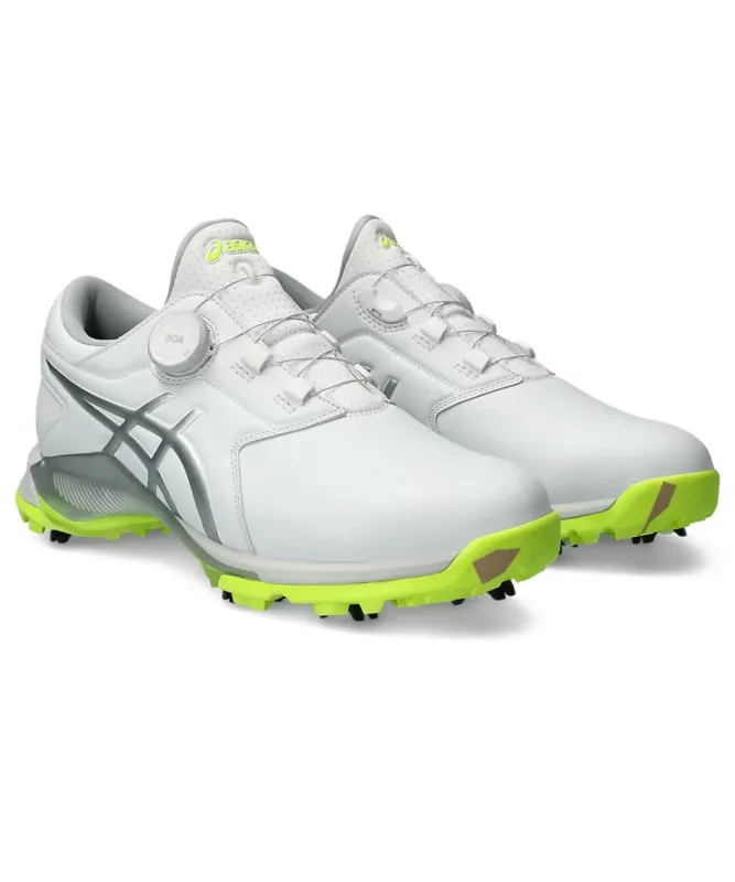 獲得ポイント94pt 62% OFF／SALE 【送料無料】アシックス(asics) ゴルフシューズ ソフトスパイク GEL-ACE PRO M ゲルエースプロ M 1111A229 【2023年モデル】 メンズ WH／YE 27．5
