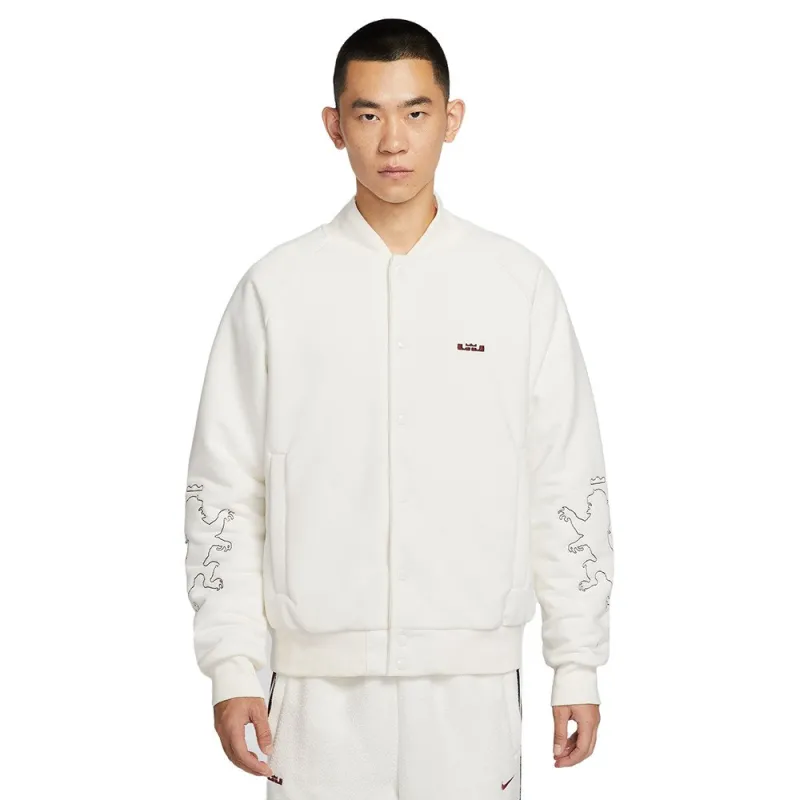 NIKE バスケットボールウェア レブロン スタンダード イシュー Therma-FIT 中綿入りジャケット HV3499-133 Ｌ ホワイト バスケットボール