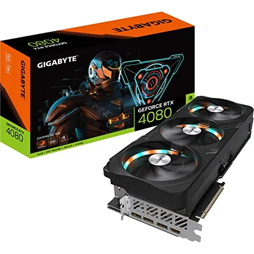 GIGABYTE GeForce RTX 4080 Gaming OC 16GB グラフィックスカード - 16GB DDR6X、192bit、PCI-E 4.0、Core 2535Mhz、RGB、垂れ防止ブラケット、DP 1.4、HDMI 2.1a、NV