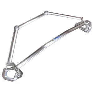 マツダ ロードスター/RF（ND5RC/NDERC）/アバルト 124スパイダー（CBA-NF2EK）ストラットタワーバー /アルミ製 /フロント /タイプII【オクヤマ/CARBING】