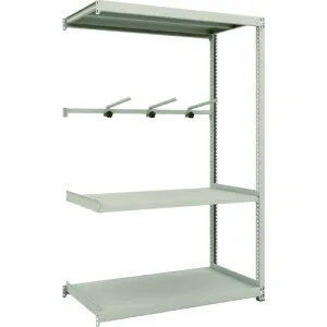 トラスコ中山 【別途送料】 TRUSCO スチールラック M2型軽中量棚 1160X600XH1800 3段 アーム1段 連結 M2-6463-A1B [1-149-7783]