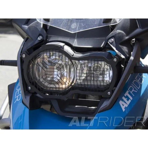 AltRider アルトライダー Headlight Guard Dual-Lens Kit カラー：Black R1200 GS Exclusive Water Cooled Rallye R1200GSW Adventure BMW ヘッドライトガード
