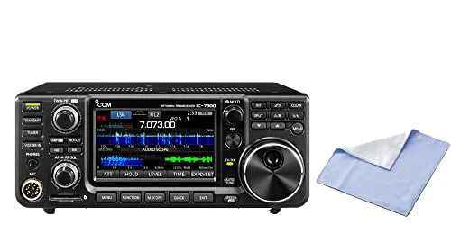 IC-7300M (50W) HF/50MHz(SSB/CW/RTTY/AM/FM) トランシーバー マルチクリーニングクロスセット