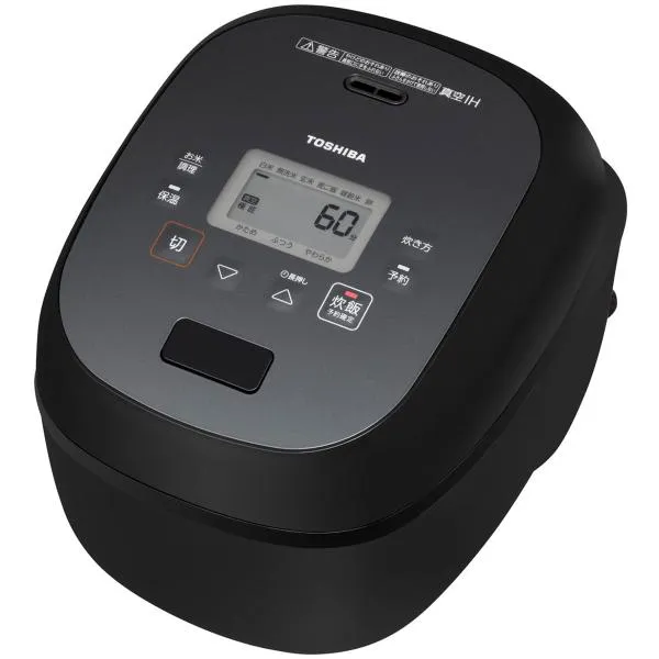 東芝 炎匠炊き 5.5合 真空IHジャー炊飯器 保温白米40時間 グランブラック RC-10RWA-K