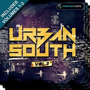 PRODUCER LOOPS URBAN SOUTH BUNDLE (VOLS 1-3)(オンライン納品)(2時間以内に納品) プラグインソフト