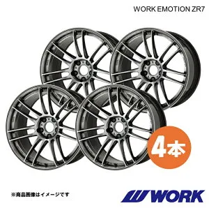 WORK ワーク ホイール 4本 ワークエモーションZR7 1ピース CX-30 AWD 5BA-DMEP【18×7.5J 5-114.3 INSET47 GGM】WORK EMOTION ZR7