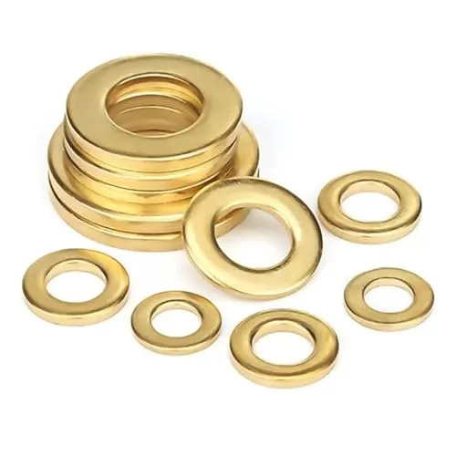 Lkq-平座金 M2 M3 M4 M5 M6 M8 M10 M12 M14 M16 Brass Gaskets Thickened And Enlarged Metal Flat Washers, しっかりしていて耐久性がある(M20x37x3mm(2pc