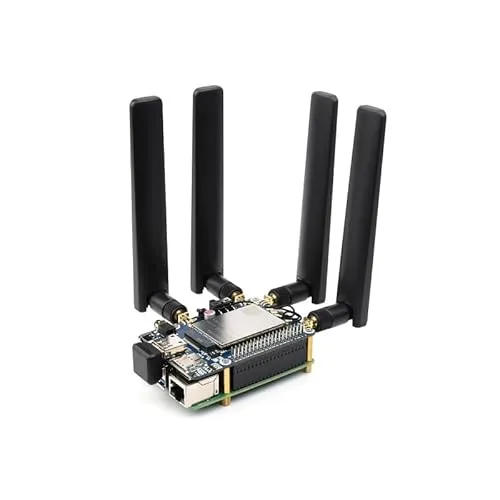 RM500U-CN 5G HAT、Raspberry Pi 対応、クアッドアンテナ LTE-A、マルチバンド、5G/4G/3G ネットワーク対応、Windows/Linux/Android 対応…(RM500U-CN 5G HAT)