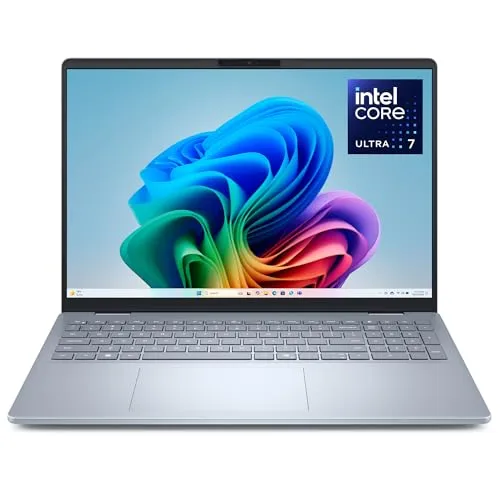 Dell 16 Plus ノートパソコン DB16250-16インチ 16:10 2.5K (2560x1600) ディスプレイ、Intel Core Ultra 7 256V、16GB LPDDR5Xメモリ、1TB SSD、Intel Arc Graph