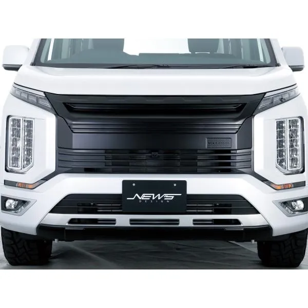 三菱デリカD:5専用 フロントグリル未塗装【ニューズデザイン・NEW'S DESIGN】