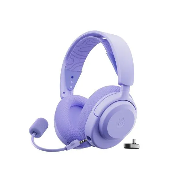 SteelSeries(スティールシリーズ) ワイヤレスゲーミングヘッドセット Arctis Nova 3P Wireless Lavender 61692 返品種別A