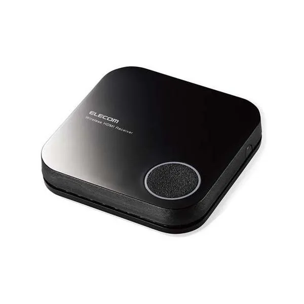 エレコム Miracast ミラキャスト レシーバー ワイヤレスHDMI ブラック LDT-MRC03 ( 1個 )/ エレコム(ELECOM)