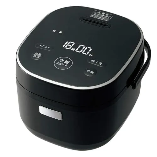 炊飯器 KS-CF05B-B 3合 一人暮らし マイコン パン調理機能 ブラック