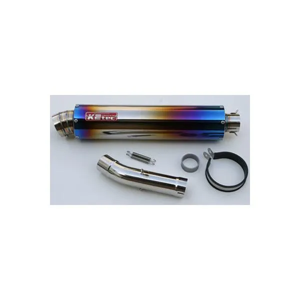 K2TEC ケイツーテック CB400 NITRO「ニトロ」 チタン 出口形状：S6タイプ CB400スーパーボルドール CB400スーパーフォア HONDA ホンダ スリップオンマフラー