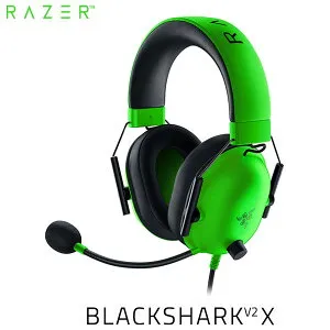 【国内正規品】 Razer BlackShark V2 X 軽量 eスポーツ向け ゲーミングヘッドセット グリーン # RZ04-03240600-R3M1 レーザー (ヘッドセット) ブラックシャーク rnl26