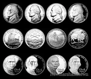 2000 2001 2002 2003 2004 2005 2006 2007 2008 2009 S ジェファーソンミント プルーフセット