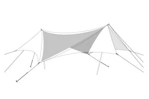 スノーピーク(snow peak) HDタープヘキサエヴォPro.TAKIBIインナールーフ TP-250IR