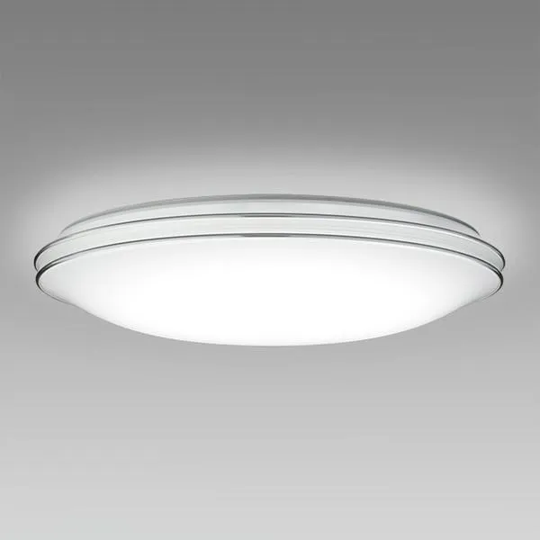 ホタルクス LEDシーリングライト デュアルクローム HLDZE14302SG ［14畳 /昼光色 /電気工事不要 /リモコン付属］