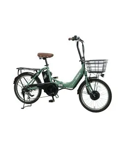 【5/15発送】【送料無料】ペルテック PELTECH 折り畳み電動自転車 1年保証付き 20型電動アシスト自転車 フル装備6段 アルミ折り畳み TDN-212L-8AH 【簡易組立必要品】【メーカー直送】【ご自宅配