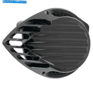 Air Filter ラフクラフトエアクリーナーブラックフィンのRC-600-000 Rough Craft Air Cleaner Black Finned RC-600-000【並行輸入品】