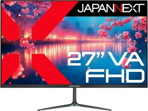 JAPANNEXT ジャパンネクスト フルHD対応27型液晶ディスプレイ(VA/HDMI/VGA/スピーカー/非光沢/2年保証) JN-V27FHD 単品購入のみ可（同一商品であれば複数購入可） クレジットカード 代金引換決済のみ