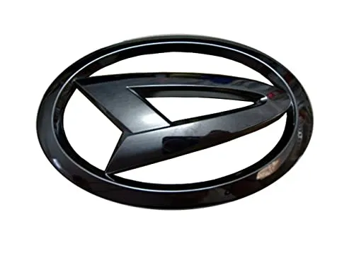 ◇ダイハツ タント カスタム(Tanto Custom：LA650S / LA660S) プラチナブラック エンブレム：フロント