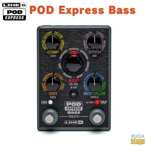 LINE6 POD Express Bassライン6 アンプ/エフェクト・プロセッサー ベース用【Stage-Rakuten Guitar Accessory】マルチエフェクター