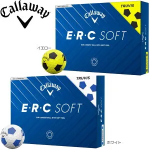 【数量限定】キャロウェイ ERC SOFT ソフト トゥルービス ボール 2025 1ダース 日本正規品 Callaway E・R・C SOFT TRUVIS