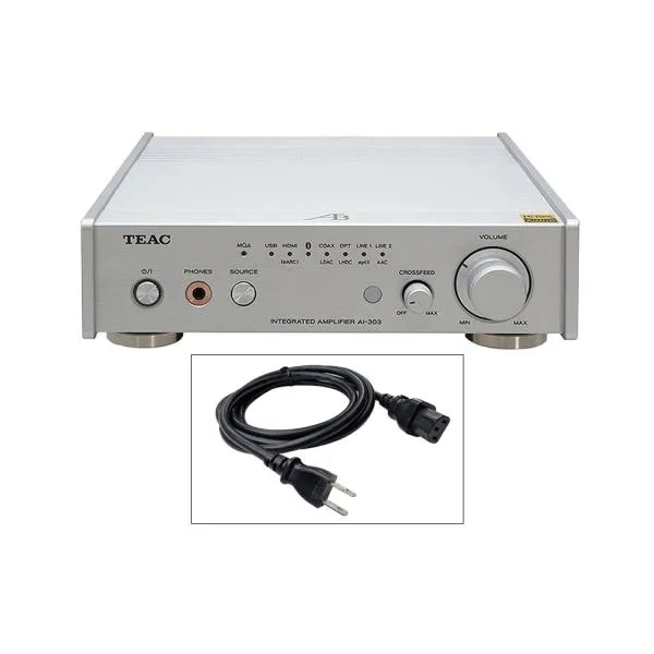 AIRBOW - AI303 Special シルバー/コンプリートパッケージ（HDMI・USB DAC・Bluetooth搭載プリメインアンプ）