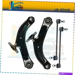 LOWER CONTROL ARM 2007-2012のための日産セントラ4×サスペンションフロントロアコントロールアームのスウェイバーキット For 2007-2012 Nissan Sentra 4 x Suspension Front Lower Control Arms Sway Bar Kit 【並行輸入品