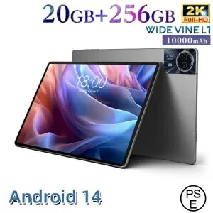 タブレット 13インチ 大画面 本体 8コア 256GB 20GBRAM 高性能 タブレットpc アンドロイド simフリー Android14 8コア wi-fi 4GLTE