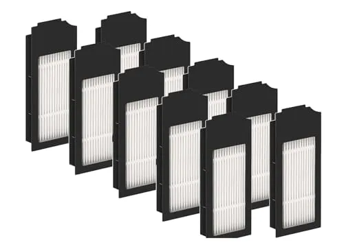 フィルター、Ecovacs に対応、Deebot に対応、N20 Plus/N20 Pro Plus/X1 Omni/T10/T10 Plus/T10 Turbo/T10 Omni Robot 真空フィルターキット(10pcs)