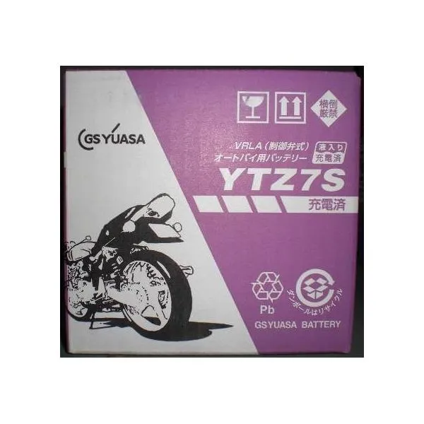 YZ250FX （B295/B29F/B29L） YTZ7S メーカー純正バッテリー GS YUASA（ジーエスユアサ）