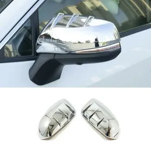 ABS カーボンファイバー 適用: トヨタ アルファード ヴェルファイア 2016 2017 2018 19 2020 サイド バックミラー ミラー カバー トリム ABS クローム 1・ABS クローム 2 AL-OO-7103 AL Exterior parts for cars