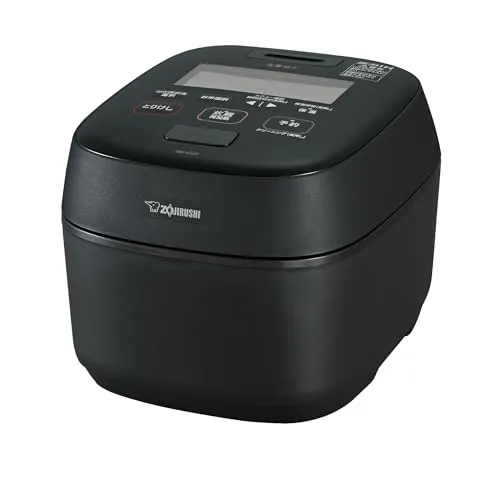 象印マホービン 炊飯器 4合 小容量 炎舞炊き コンパクト 圧力IHタイプ 日本製 お手入れ点数2点 濃墨 NW-UT07-BZ