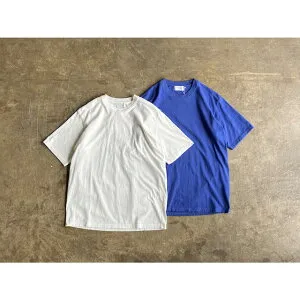 【FLISTFIA】フリストフィア Loopwheel Jersey Stitch Crew Neck T-Shirts 2024SS New Color style LE01016