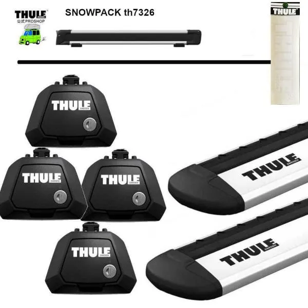 THULE キャリアset BMW MINI [F60] Crossover RR付 YT20# RR付 th710410 th7112 th7326 STWH13 ■