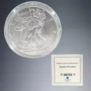 2017-P アメリカ造幣局 自由の象徴 $1 ドル シルバー イーグル 未流通コイン