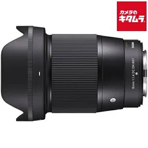 シグマ 16mm F1.4 DC DN Contemporary フジフイルムX用 Xマウント ミラーレス AF 広角単焦点 レンズ 交換レンズ カメラレンズ