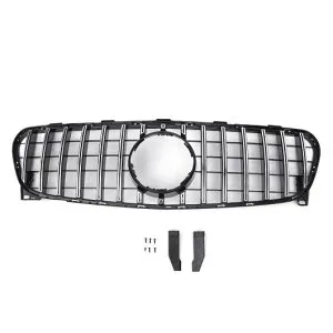 GT R グリル フロント バンパー メッシュ 適用: メルセデス ベンツ GLA X156 GLA200 GLA250 GLA45 AMG 2017 2018 AL-II-3995 AL Exterior parts for cars