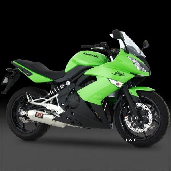 110-255-5P50 ヨシムラ Oval-Coneサイクロン EXPORT SPEC スリップオンマフラー 11年-12年 Ninja400R、ER-4n (SS) HD店