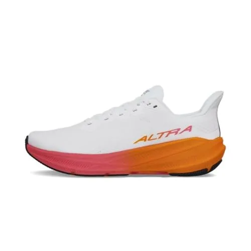 ALTRA (アルトラ) エクスペリエンス・フロー 2 ウィメンズ - EXPERIENCE FLOW 2 Women's White/Orange US7.0 (24.0cm) ランニングシューズ ウォーキングシューズ