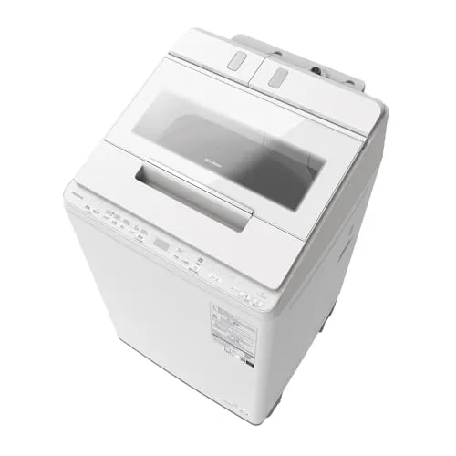 日立 全自動洗濯機 12kg ホワイト ビートウォッシュ BW-X120M W 液体洗剤・柔軟剤自動投入