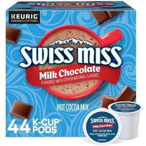 スイスミス ミルクチョコレート ホットココア キューリグ K-カップ ポッド 44個入り Swiss Miss Milk Chocolate Hot Cocoa, Single-Serve Keurig K-Cup Pods, Hot Chocolate【お取り寄せ商品】【合わせて買いたい】