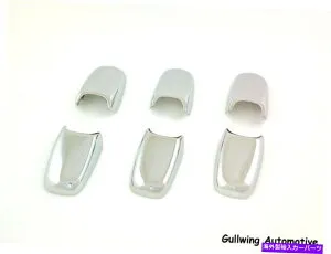 クロームカバー メルセデスW108 W109 W111 W112ルーフハンドルカバー6PCSセット Mercedes W108 W109 W111 W112 ROOF Handle COVER 6PCS SET【並行輸入品】