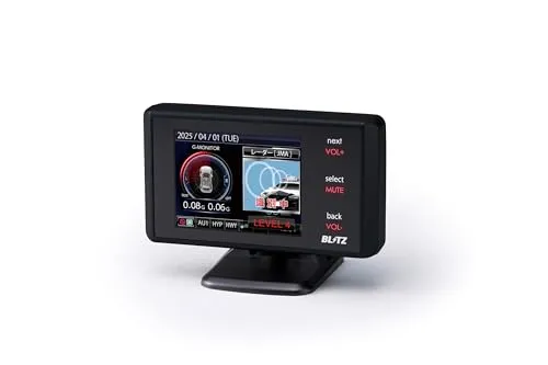 BLITZ(ブリッツ) Touch-LASER TL245R JMA-520 JMA-401 JMA-600取締機対応！受信性能29％UP!MSSSスキャン機能搭載で誤警報50％低減! 新周波数使用移動オービスMSSS対応！ フルオート機能搭載！ 新型レー