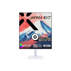 液晶ディスプレイ 27.6型/2560×2880/HDMI×1、DP×1、USB-C×1/ホワイト/スピーカー有/2年保証